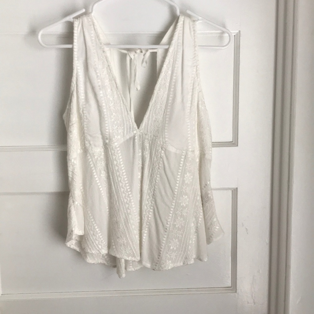 Free people white top